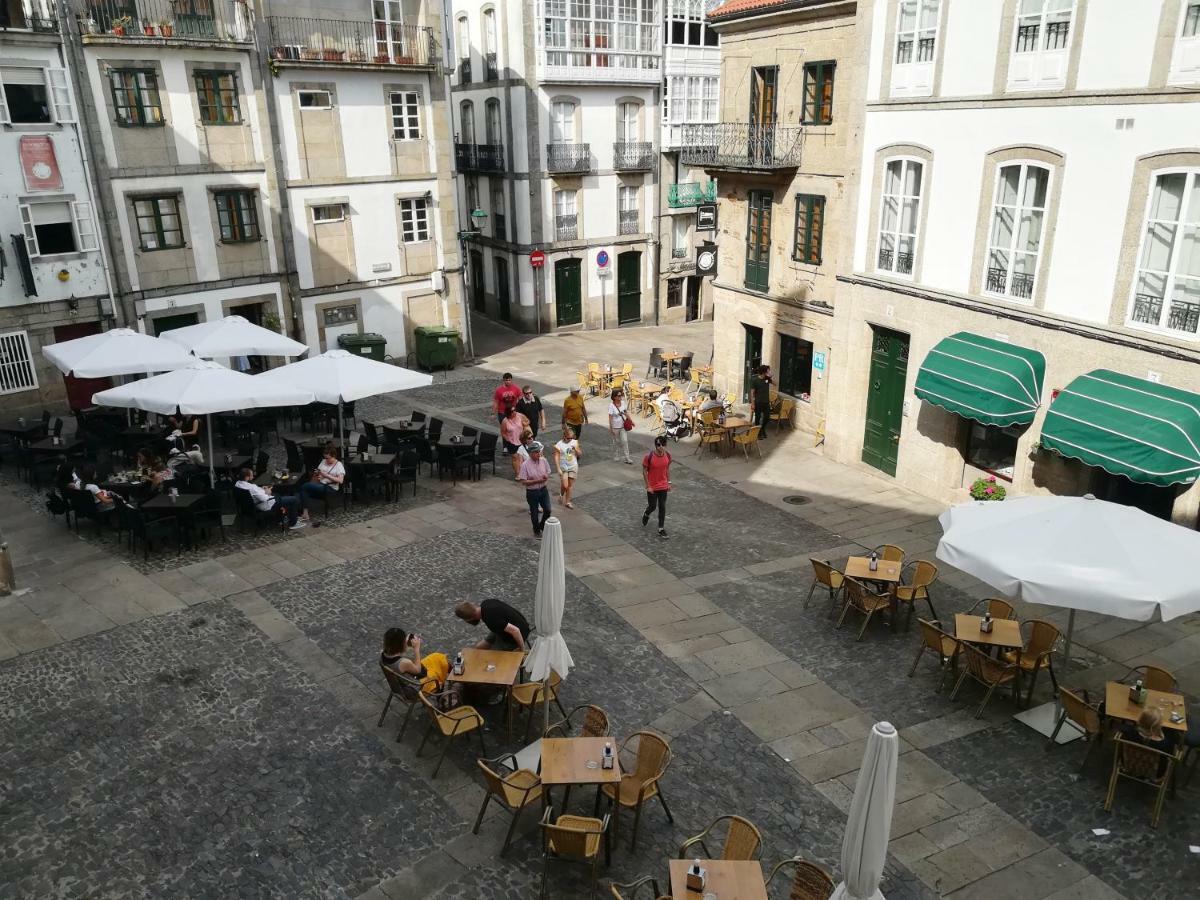 Ferienwohnung Pension Residencia Universitaria Rey Santiago de Compostela Exterior foto